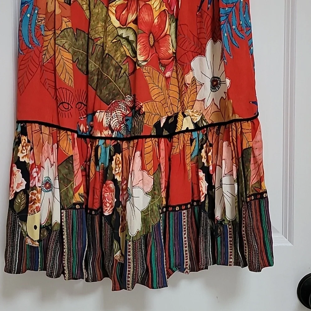 Farm Rio Dress Bordado Flores Dress - Picture 6 of 16